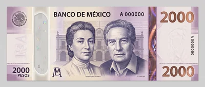 Existe un billete de 2,000 pesos mexicano (Banxico tiene listo el diseño desde hace años y casi nadie lo sabe)