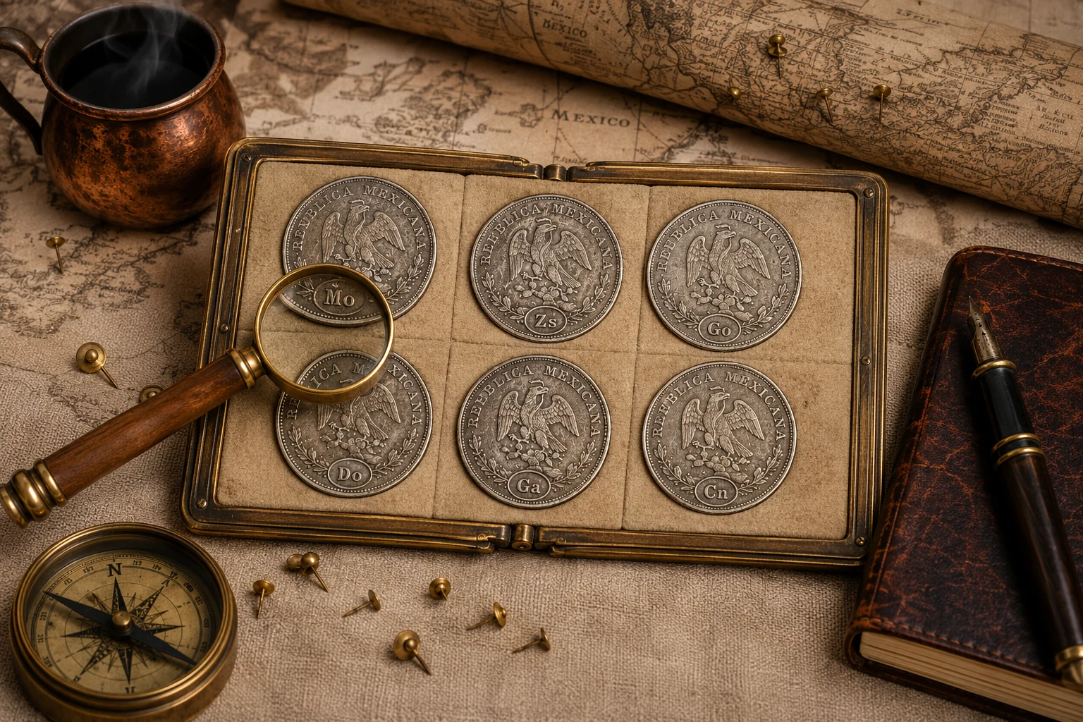 Todas las cecas mexicanas historicas: mapa y guia completa