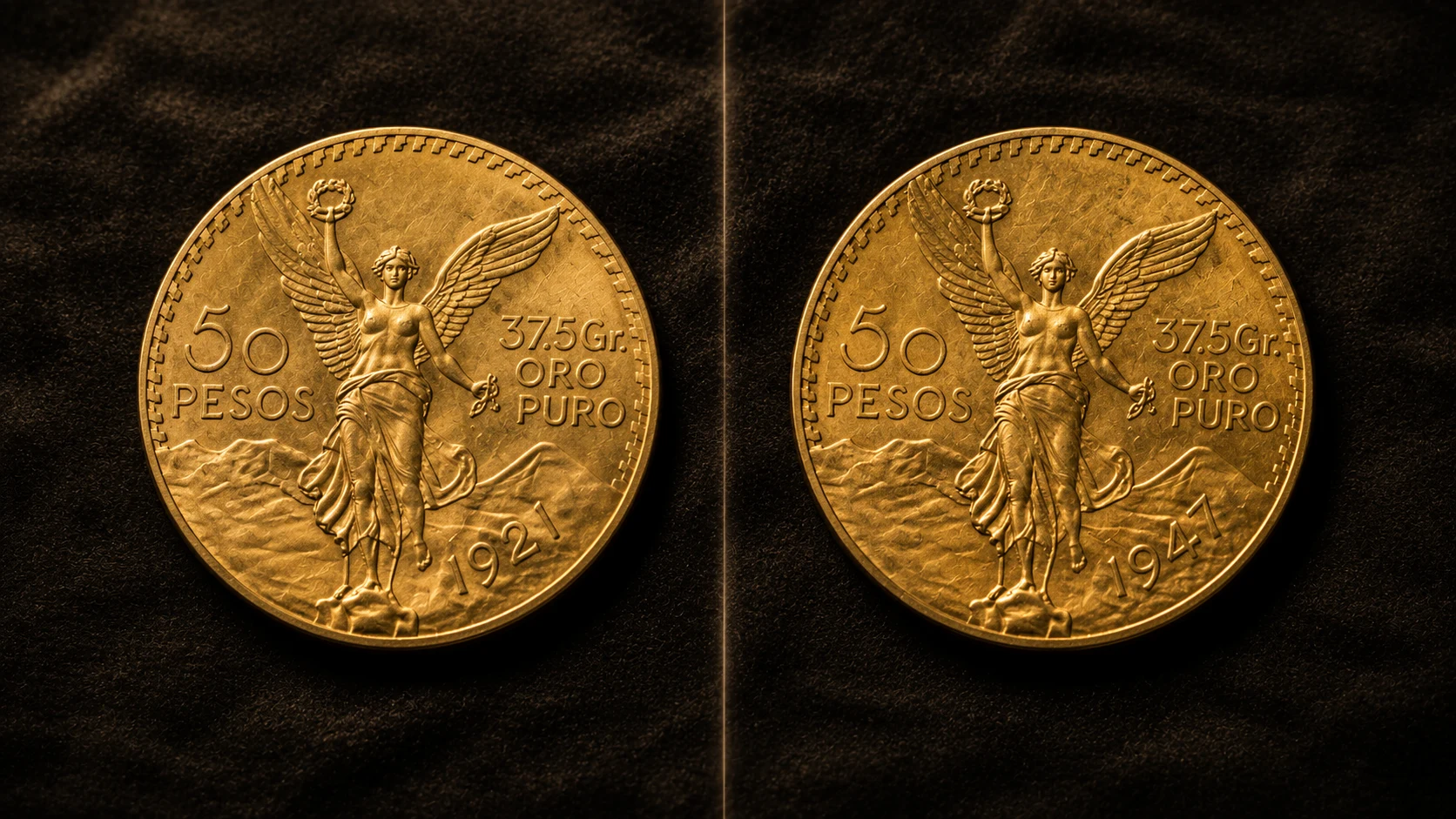 Centenario 50 Pesos Oro: cómo distinguir el original (1921-1925) de la reacuñación (y por qué la 1947 que buscas no es lo que crees)