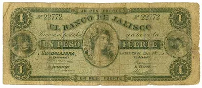 Billete de 1 pesos (1914)