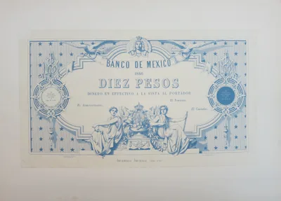 Billete de 10 pesos (1866)