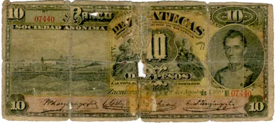 Billete de 10 pesos (1900)