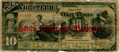Billete de 10 pesos