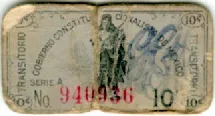 Billete de 10 pesos