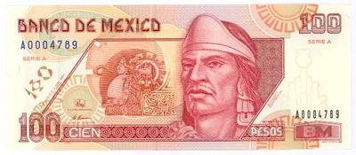 Billete de 100 pesos (1994)