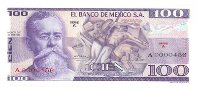 Billete de 100 pesos (1974)