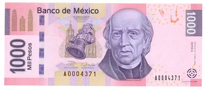 Billete de 1,000 pesos de Miguel Hidalgo (2006)