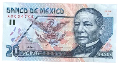 Billete de 20 pesos (1994)