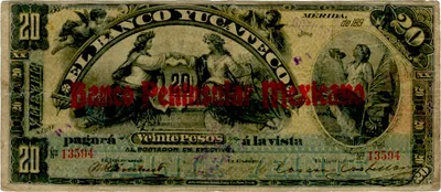 Billete de 20 pesos (1910)