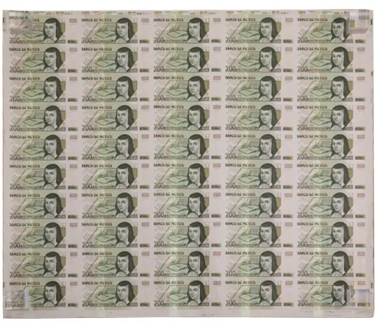 Anverso del Billete de 200 pesos (2004)