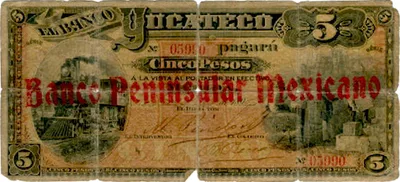 Billete de 5 pesos