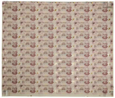 Billete de 50 pesos de José María Morelos y Pavón (2007)