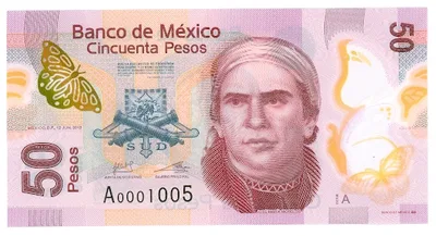Billete de 50 pesos de José María Morelos y Pavón (2012)