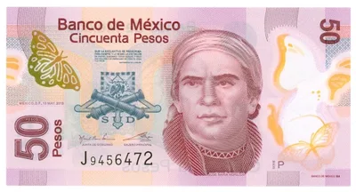 Billete de 50 pesos de José María Morelos y Pavón (2015)