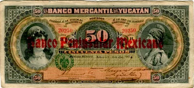 Billete de 50 pesos (1904)
