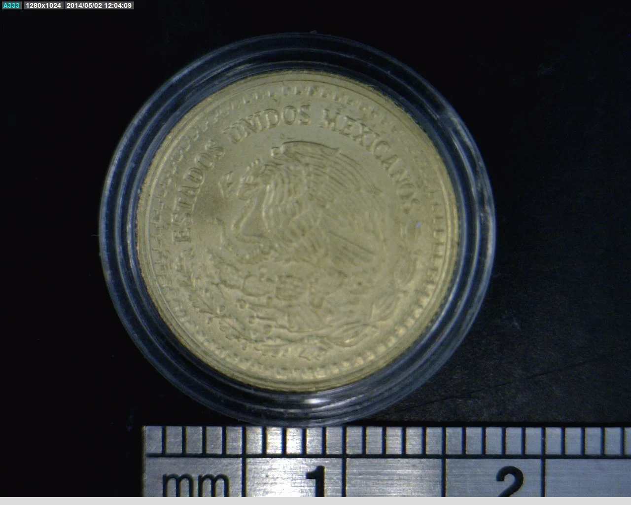 1/10 oz Libertad Oro 1992 · Inventario Banxico 17544 (anverso)