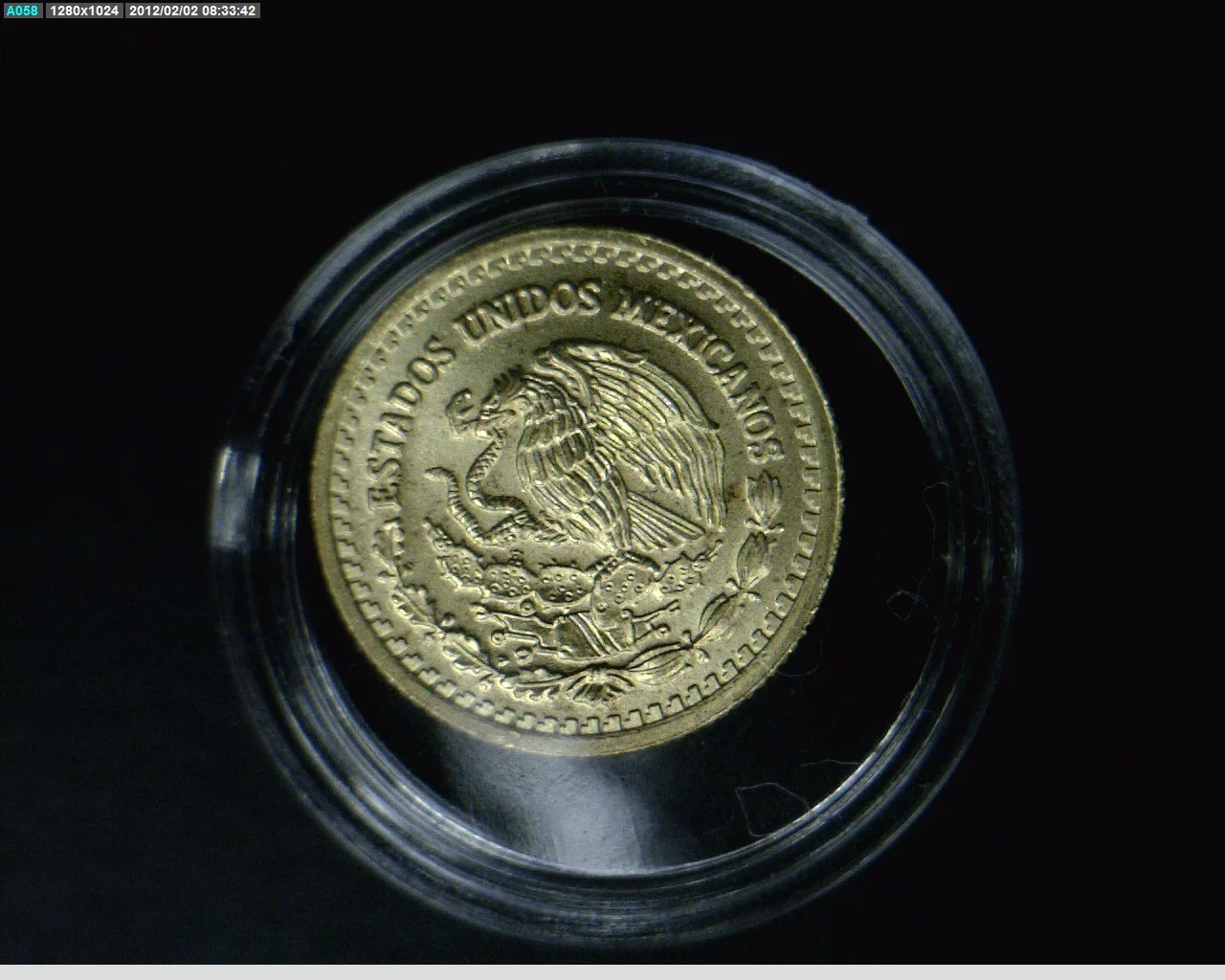 1/10 oz Libertad Oro 1994 · Inventario Banxico 17605 (anverso)