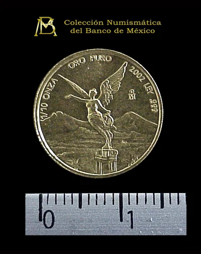 1/10 Onza Libertad Oro 2002