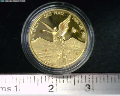 1/10 Onza Libertad Oro 2006 Proof