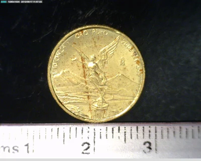 1/10 Onza Libertad Oro 2006