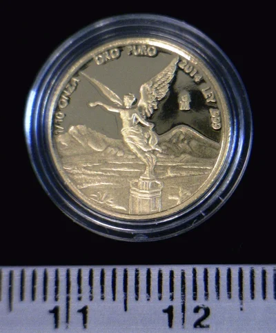 1/10 onza Libertad Oro 2014