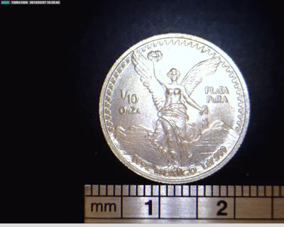 1/10 Onza Libertad Plata 1992