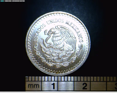 1/10 oz Libertad Plata 1994 · Inventario Banxico 17749 (anverso)