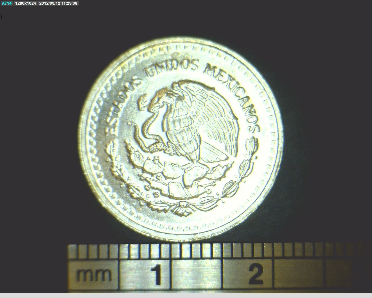 1/10 oz Libertad Plata 1994 · Inventario Banxico 17769 (anverso)