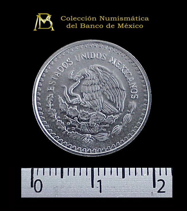 1/10 oz Libertad Plata 2002 · Inventario Banxico 20918 (anverso)