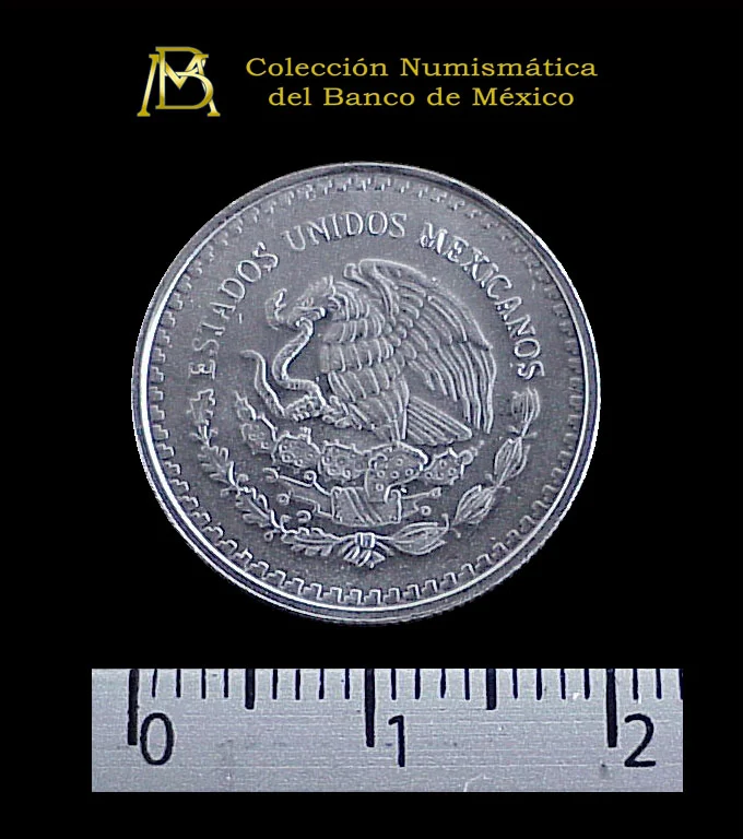1/10 oz Libertad Plata 2002 · Inventario Banxico 20919 (anverso)