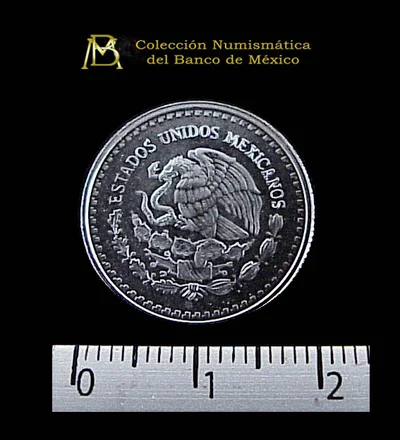 1/10 oz Libertad Plata 2003 · Inventario Banxico 21007 (anverso)