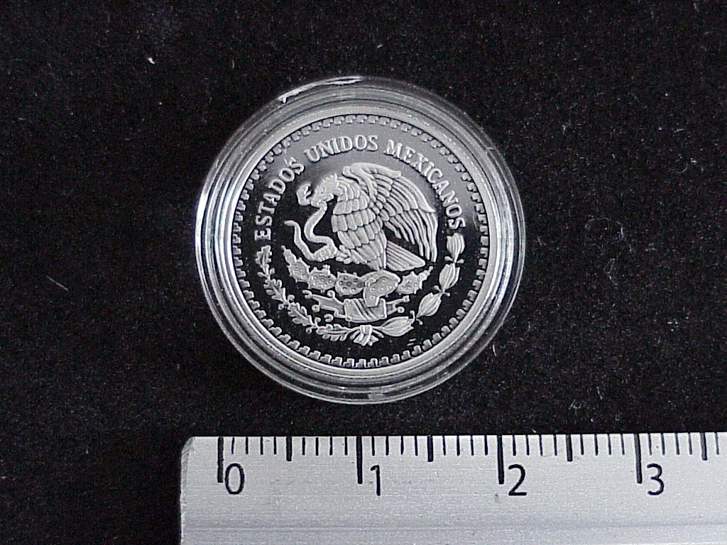 1/10 oz Libertad Plata 2004 · Inventario Banxico 21173 (anverso)