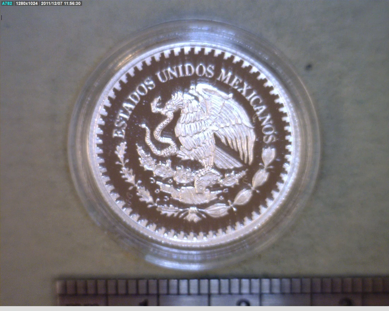 1/10 onza Libertad Plata 2011 · Anverso