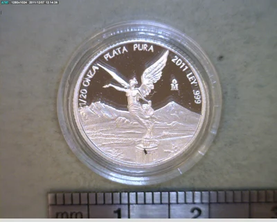 1/20 onza Libertad Plata 2011