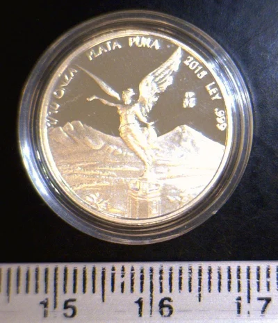1/10 onza Libertad Plata 2015