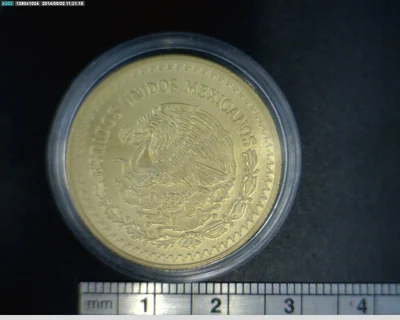 1/2 oz Libertad Oro 1992 · Inventario Banxico 17537 (anverso)