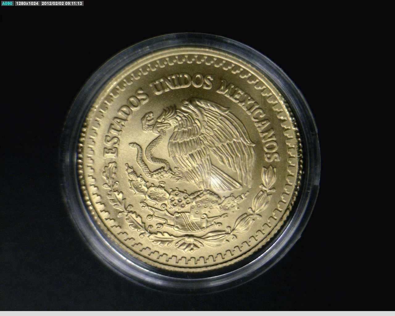 1/2 oz Libertad Oro 1994 · Inventario Banxico 17602 (anverso)