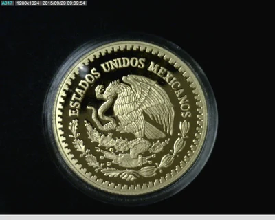 1/2 oz Libertad Oro 2013 · Inventario Banxico 23285 (anverso)