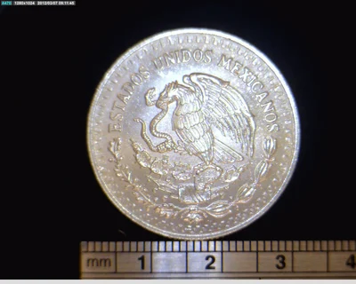 1/4 oz Libertad Plata 1992 · Inventario Banxico 17697 (anverso)