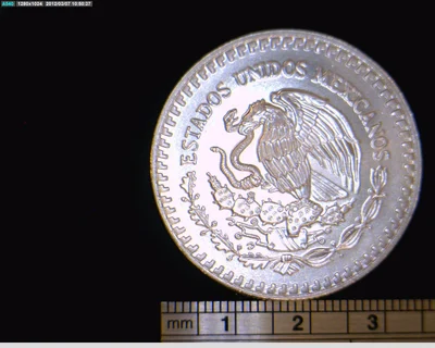 1/4 oz Libertad Plata 1992 · Inventario Banxico 17701 (anverso)