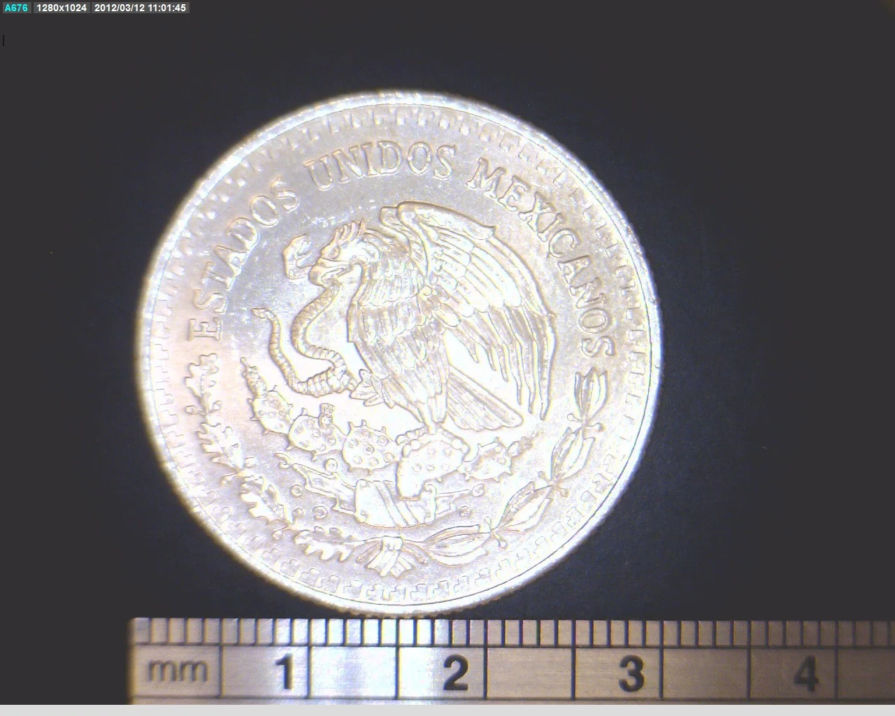 1/2 oz Libertad Plata 1994 · Inventario Banxico 17757 (anverso)