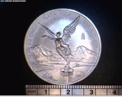 1/2 Onza Libertad Plata 1996