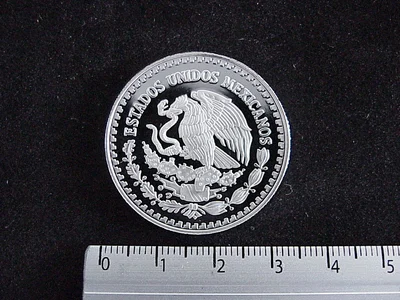 1/2 oz Libertad Plata 2004 · Inventario Banxico 21165 (anverso)