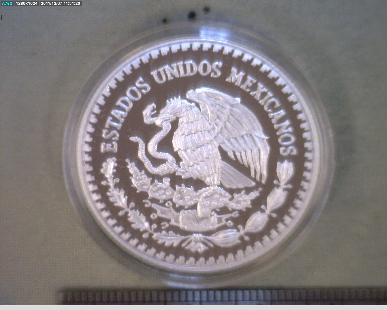 1/2 Onza Libertad Plata 2010 · Anverso