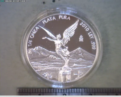 1/4 Onza Libertad Plata 2010