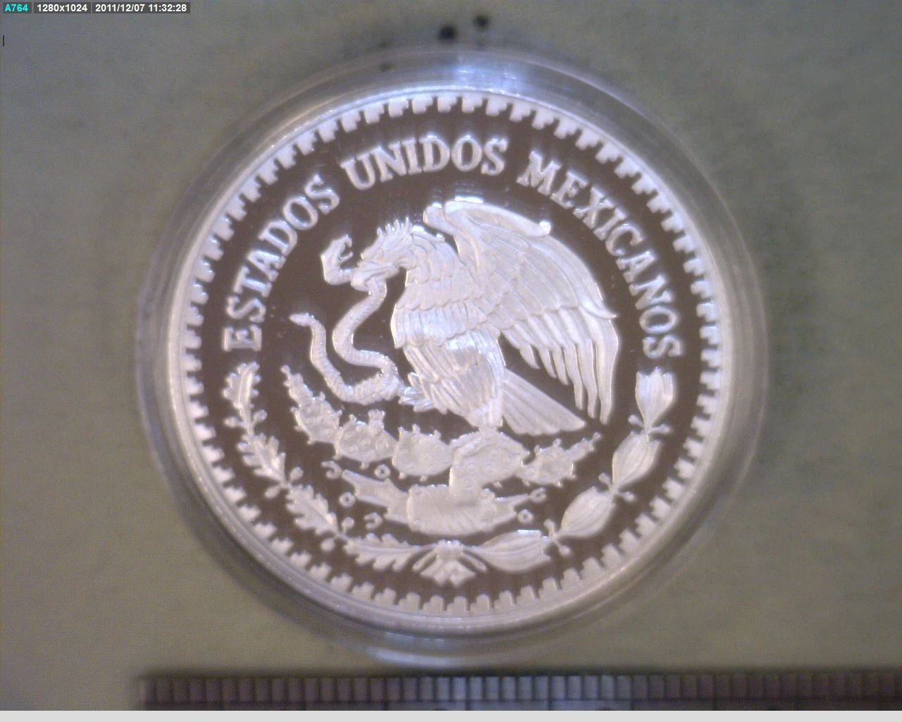 1/2 onza Libertad Plata 2011 · Anverso