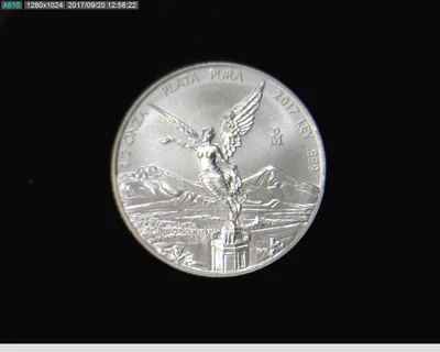 1/2 onza Libertad Plata 2017