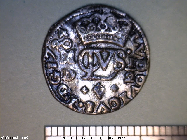 1/2 Reales Luis I 1724 · Anverso