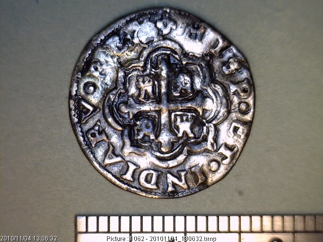 1/2 Reales Luis I 1724 · Reverso