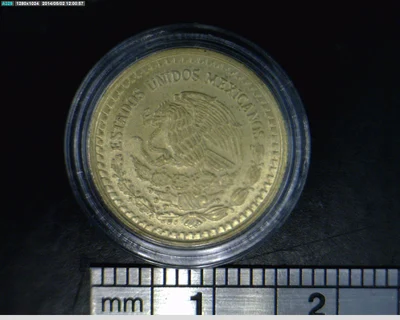 1/20 oz Libertad Oro 1992 · Inventario Banxico 17539 (anverso)